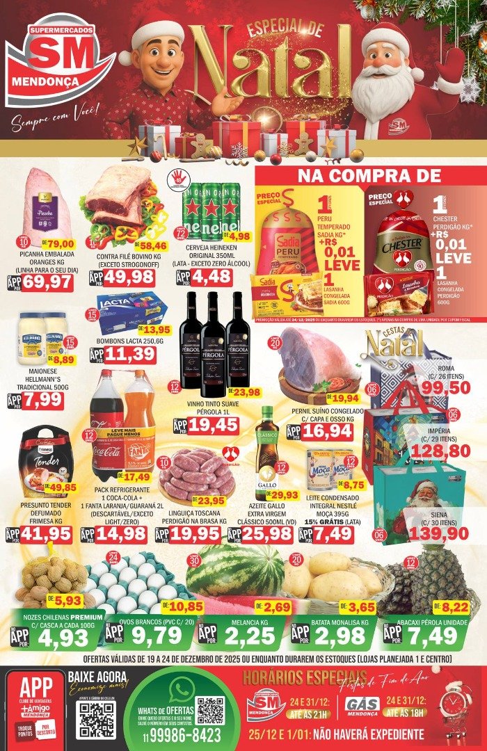 Ofertas de 19 a 24 Dez 2025