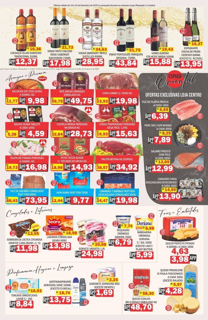 Ofertas de 19 a 24 Dez 2025