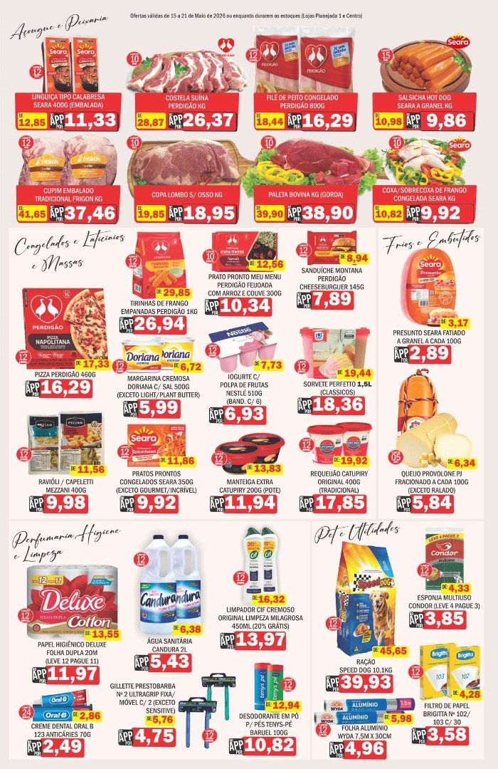 Supermercados Mendonça: ofertas válidas de 15 a 21 de Maio de 2026