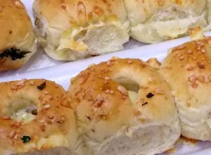 Pão de alho com catupiry